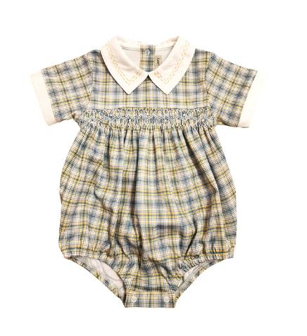 Baby - Hand Smocked Baby Romper