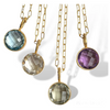 Dina Mackney - Petite Circle Charm Necklace - Several Colors