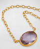 Dina Mackney - Mini Amethyst Gemstone Necklace