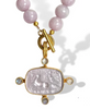 Dina Mackney - Celestial Chariot Intaglio on Kunzite Necklace