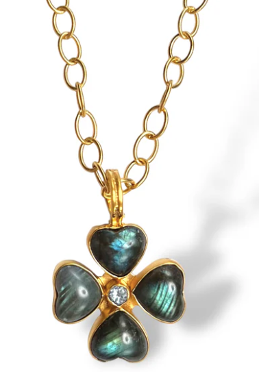 Dina Mackney - Lucky Labradorite Necklace