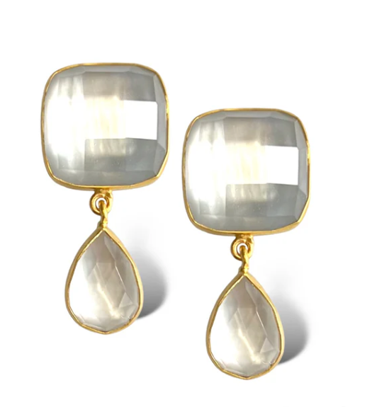 Dina Mackney - Snow Drop Earrings