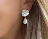 Dina Mackney - Snow Drop Earrings