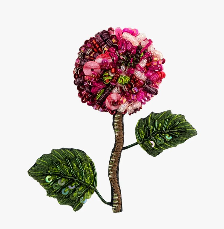 Trovelore - French Hydrangea Brooch Pin