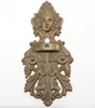 Estate Collection - Vintage Art Nouveau Style Large Brass Wall Ornament