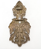 Estate Collection - Vintage Art Nouveau Style Large Brass Wall Ornament