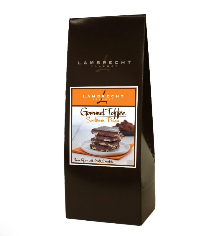 Lambrecht Gourmet Southern Pecan Toffee - 4oz Signature Box