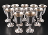 Estate Collection - Sterling Web Water Goblets Set