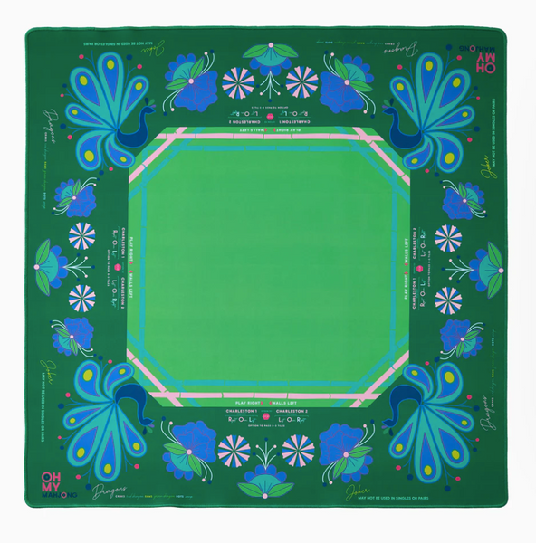 Oh My Mahjong - Birdie Green Mat