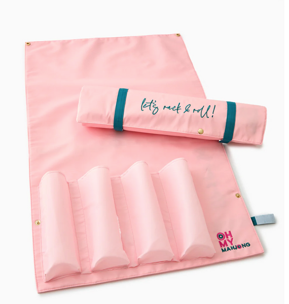 Oh My Mahjong - Light Pink Let's Rack & Roll Bag