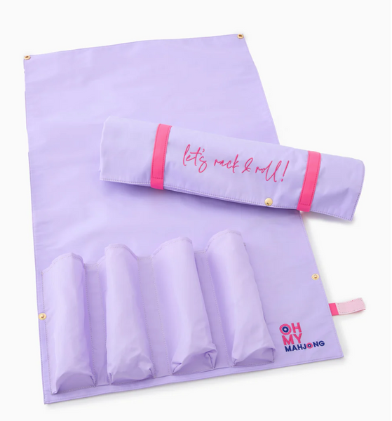 Oh My Mahjong - Lilac Let's Rack & Roll Bag