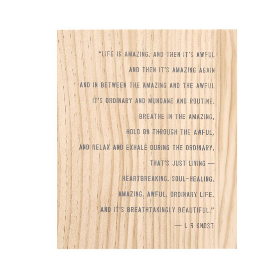 Greeting Cards - Life is Amazing Card Set in Wood Box