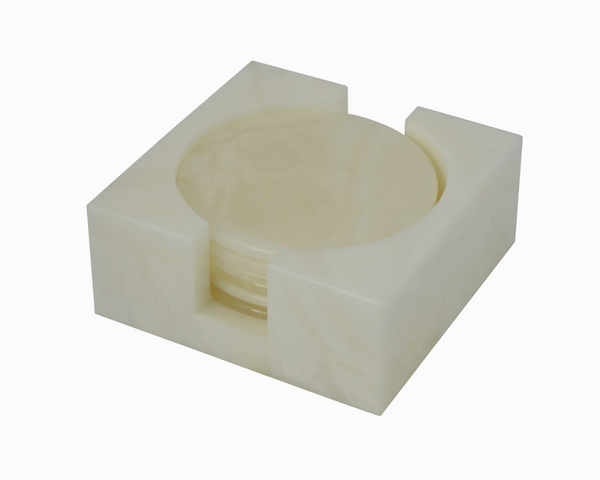 6 Piece Coaster Set with Holder