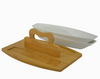 Two Oval Bowls w/ Handle