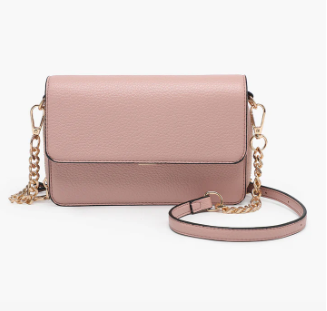 Purse - Lauryn Vegan Push-Lock Crossbody