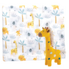 Muslin Blanket & Stuffed Animal Gift Set