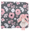 Muslin Blanket & Stuffed Animal Gift Set