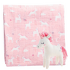 Muslin Blanket & Stuffed Animal Gift Set