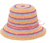 Hat -Kids Multi Striped Bucket Hat