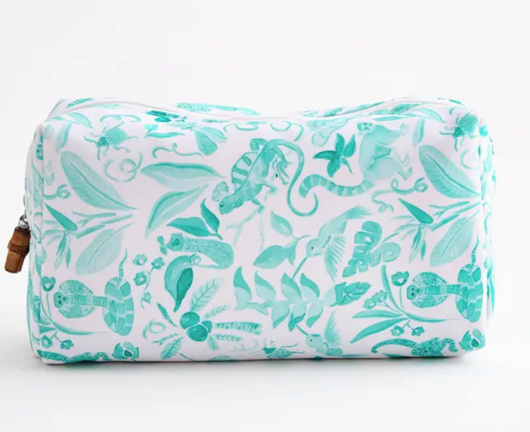 Oh My Mahjong - Amazon Green Tile Storage Bag