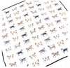 Scarf - Horses Square Scarf