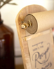 Wooden Table Top Note Roll