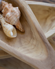 Carved Wood Fish Bowls