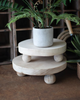Round Wooden Risers w/Ball Feet