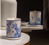 Portus Cale - Gold & Blue 7.4Oz Aromatic Candle