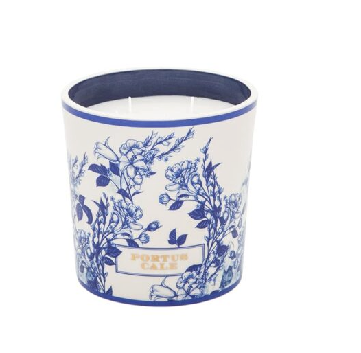Portus Cale - Gold & Blue 49.4oz Four Wick Candle