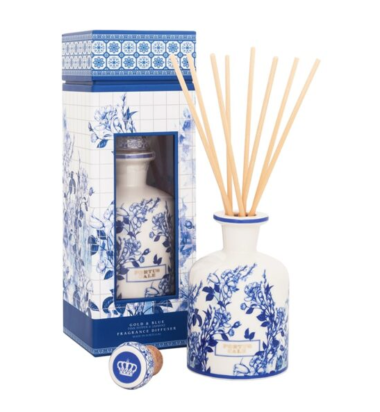 Portus Cale - Gold & Blue 8.5 Fl oz Fragrance Diffuser