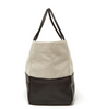 Travel Bag - Capri Tote w/Pouch - Black or Brown Trim