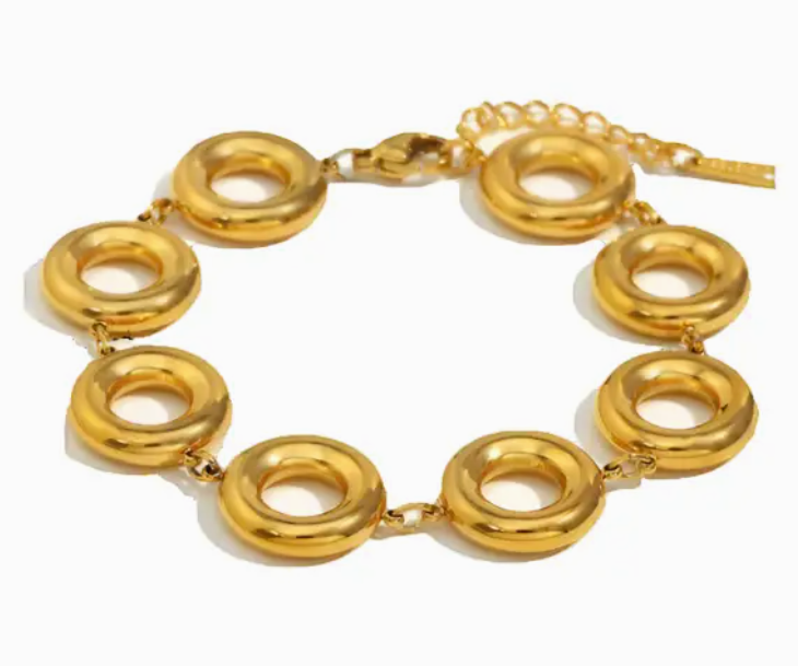Bracelet - Gold Circles