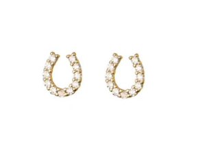 Earrings - Horseshoe Studs