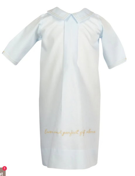 Genesis Daygown & Diaper Cover in Blue