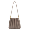Purse - Carrie Pleated Vegan Shoulder Bag