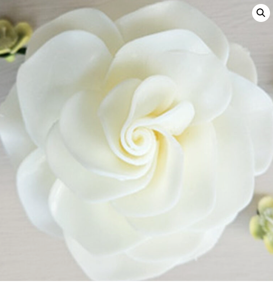 Handmade Petal Soap Flowers - Petite Graceful Day Gardenia
