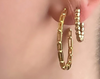 Earrings - Maxine Classic Hoop
