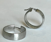 Earrings - Priscilla Hoop Earrings in Silver
