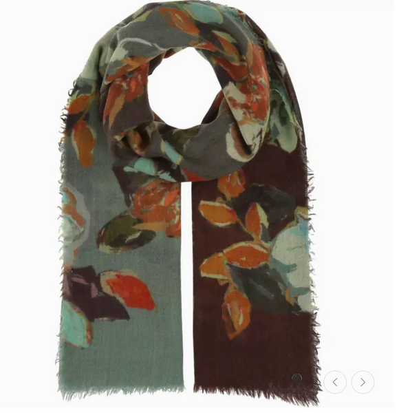 Scarf- Painted Ombre Rose - Two Colorways