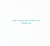 Greeting Card - Thank You