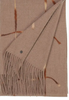 Scarf - Needle Punch Grid Wrap