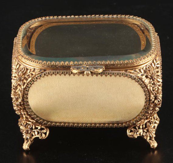 Estate Collection - Vintage Matson Ormolu Jewelry Casket