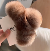 Hair Accessories - Large Rex Rabbit Fur Hair Claw