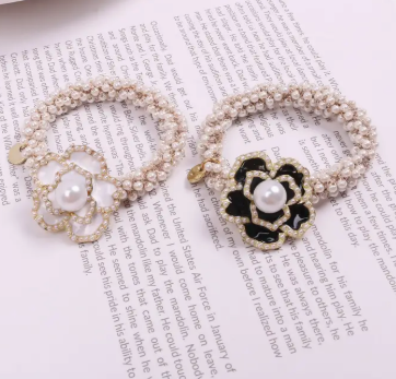 Hair Accessories - Elegant Camellia Ponytail Holder