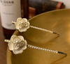 Hair Accessories - Camellia Pearl Hair Pins