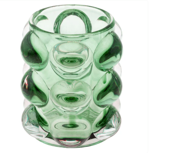 Lucia Hobnail Votive In Seasonal Colors
