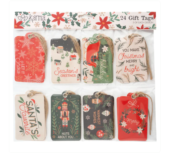 Gift Tags - Traditional Christmas