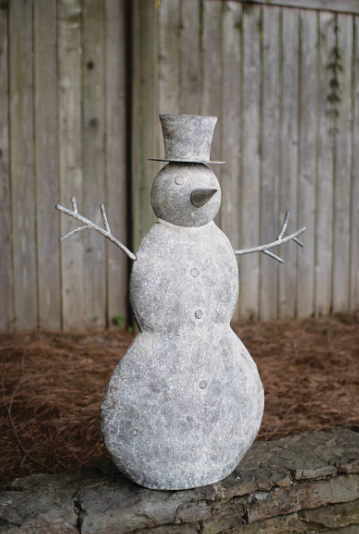 Metal Snowman