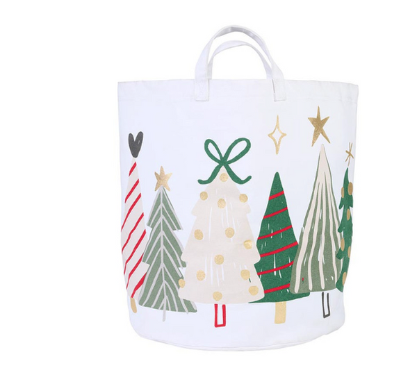 Christmas Tree Large Canvas Totesea